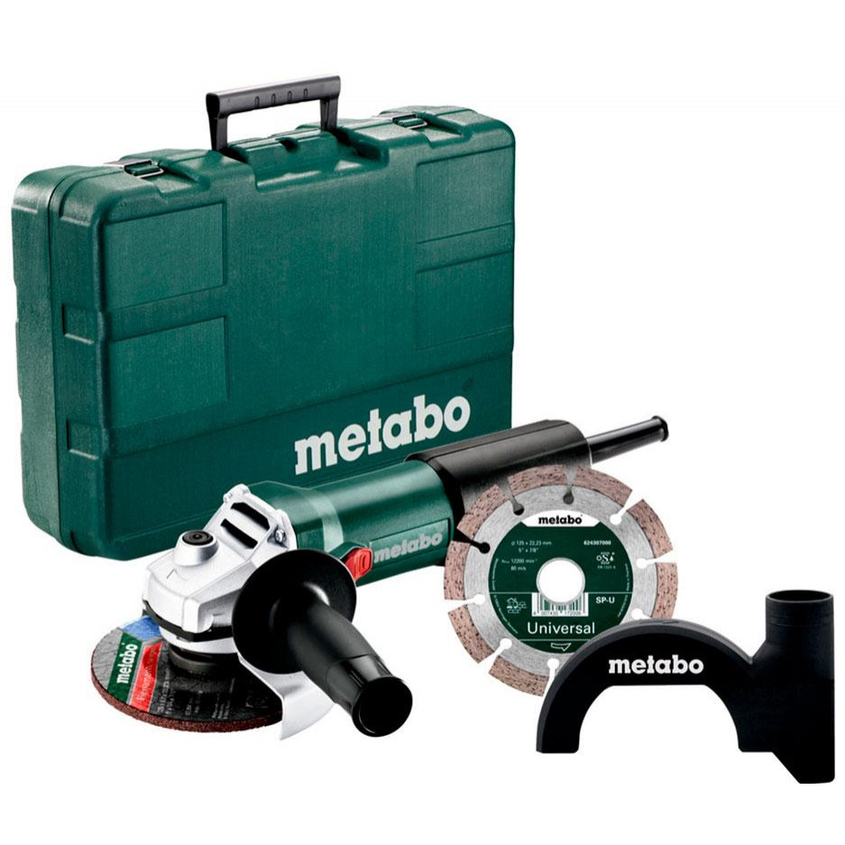 Metabo WEV 850-125 Set (603611510) - зображення 1