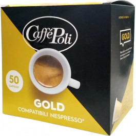 Caffe Poli Nespresso Gold 50 шт в капсулах (8019650003530)