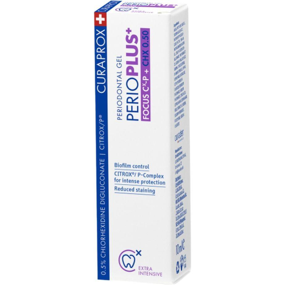 Curaprox Гель для полости рта  PerioPlus+ Focuse содержит Citrox геалуроновую кислоту и 05% хлоргексидина 10  - зображення 1
