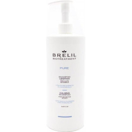 Brelil Відновлювальний шампунь  Biotraitement Pure Calming Shampoo для чутливої шкіри голови, 1 л