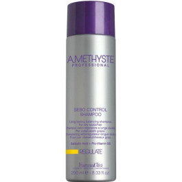 FarmaVita Шампунь  Amethyste Regulate Sebo Control Shampoo для жирной кожи головы 250 мл (8022033016164)