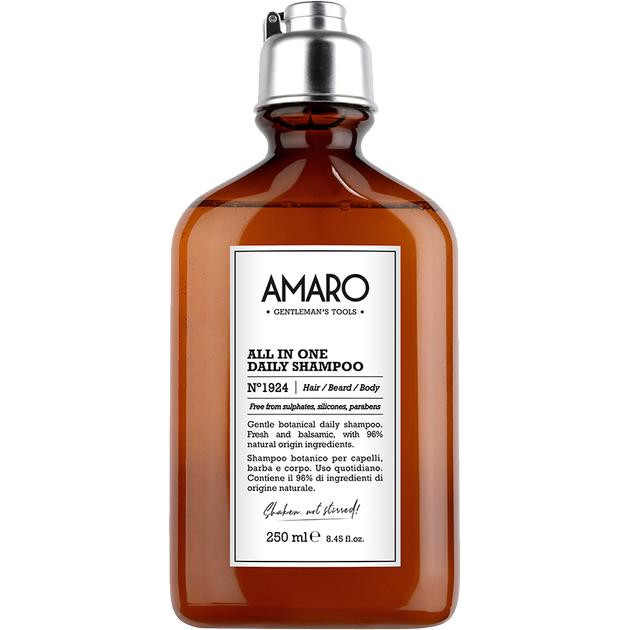 FarmaVita Шампунь  Amaro All In One Daily Shampoo на каждый день 250 мл (8022033104991) - зображення 1