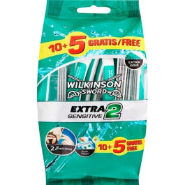Wilkinson Sword Станки для бритья одноразовые  extra 2 sensitive 15 шт