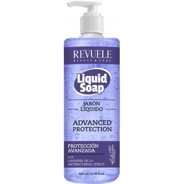 Revuele Рідке мило для рук  Liquid Soap Advanced Protection Lavender Лаванда 400 мл (5060565103269) - зображення 1