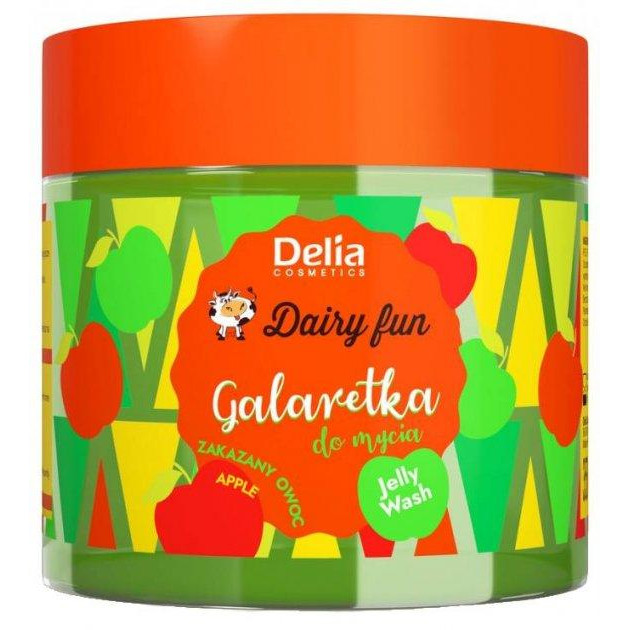 Delia Cosmetics Желе для тела  Dairy Fun Яблоко 350 г (5906750800851) - зображення 1