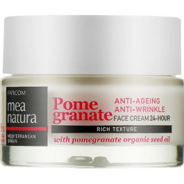 Mea Natura Антивіковий крем для обличчя  Pomegranate 24H Anti-Ageing Face Cream Rich Texture 50 мл (52026631905