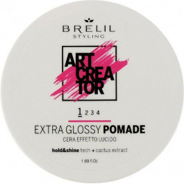 Brelil Помада для блиску волосся  Art Creator Extra Glossy Pomade легкої фіксації 50 мл (8011935079308)