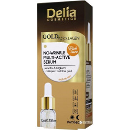 Delia Cosmetics Мульти-активная сыворотка против морщин  Gold & Collagen 10 мл (5901350469200)
