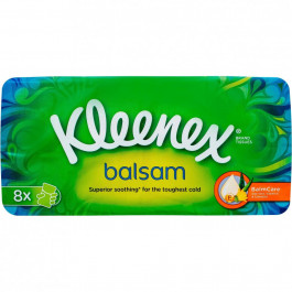 Kleenex Платочки Balsam гипоаллергенные 8х9шт (5029053002033)