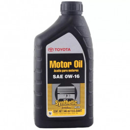 Toyota Motor Oil 0W-16 1л (0027916QTE)