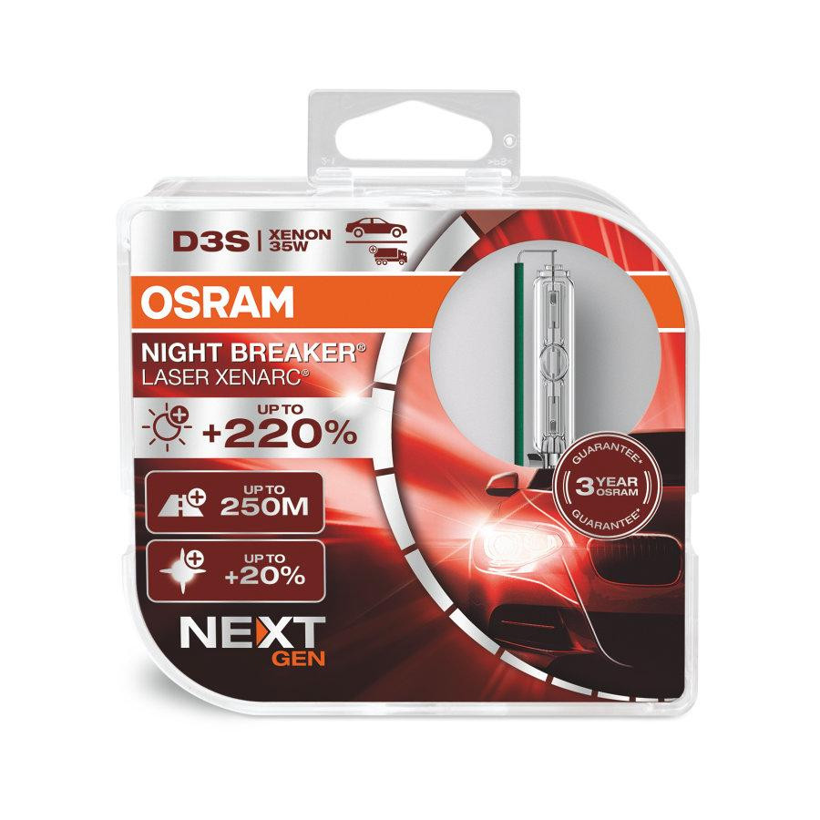 Osram D3S Night Breaker Laser +220% (66340XNN-HCB) - зображення 1