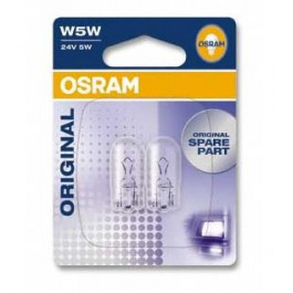 Osram W5W 24В 5W W2.1x9.5d (2845-02B)