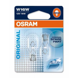 Osram W16W W2.1x9.5d 12В 16Вт 2шт (921-02B)