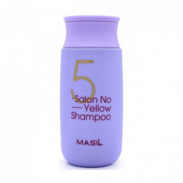 MASIL Шампунь  5 Salon No Yellow Shampoo проти жовтизни волосся 150 мл (8809744060521)