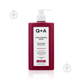Q+A - Hyaluronic Acid Wet Skin Moisturiser - Зволожувальний крем для тіла з гіалуроновою кислотою - 250m