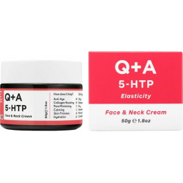 Q+A - Зміцнюючий крем для обличчя та шиї з амінокислотою 5-HTP - Face&Neck Cream - 50ml