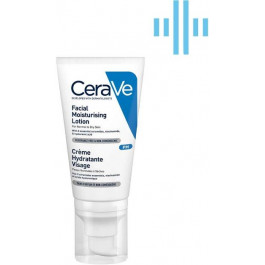 CeraVe Ночной увлажняющий крем  для нормальной и сухой кожи лица 52 мл (3337875597449)