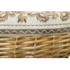 Tony Bridge Basket Кошик плетений з текстилем 29х22х17/33 см EBE18-11-2 - зображення 3