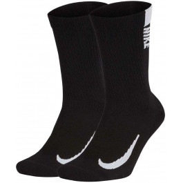 Nike Набір шкарпеток  U NK MLTPLIER CRW 2PR-144 SX7557-010 46-50 2 пари Чорний (194494241206)