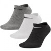 Nike Набір шкарпеток коттонових  Everyday SX7678-964 42-46 3 пари Білий/Сірий/Чорний (194955549506) - зображення 1