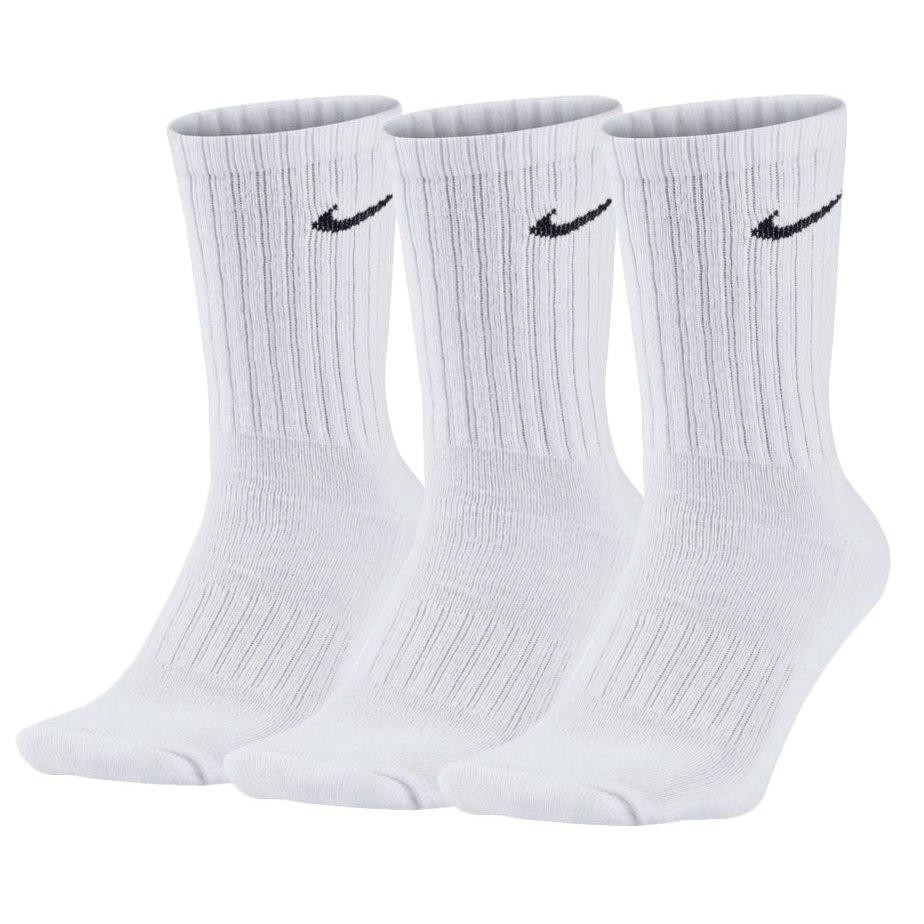 Nike Набор носков  U Nk Everyday Ltwt Crew 3pr SX7676-100 43-46 (L) 3 пары Белый (888407237287) - зображення 1