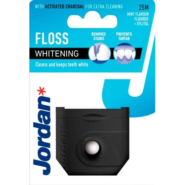 Jordan Dental Зубна нитка-флос  Multi Action з фтором 25 м (7046110052532) - зображення 1