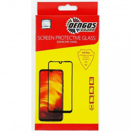 DENGOS Защитное стекло Full Glue для Samsung Galaxy M21 SM-M215 Black (TGFG-110)