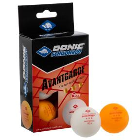 DONIC Мячики для настольного тенниса 6шт -Schildkrot 3-Star Avantgarde - зображення 1