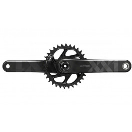   SRAM Шатуны  XX1 EAGLE AM FC XX1 EAGLE DUB 170 BLK DM 34T