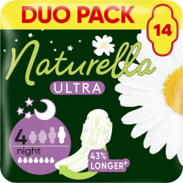 Naturella Гігієнічні прокладки  Ultra Night (Розмір 4) 14 шт (8001090585394)