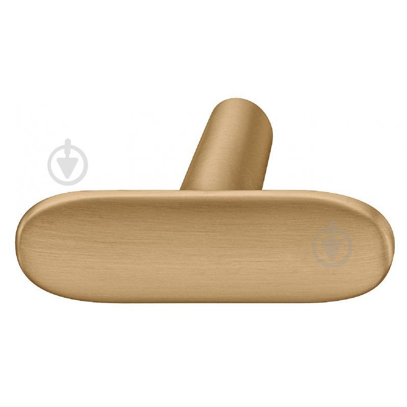 Hafele Меблева ручка кнопка  на один отвір мм 106.70.123 золотий (4015643942194) - зображення 1