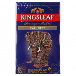 Kingsleaf Чай чорний  Earl Grey, конверт, 25*2 г (4792252942547)