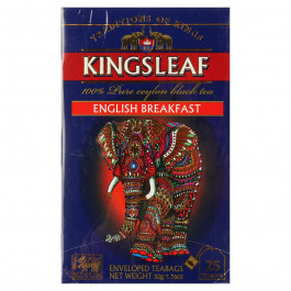 Kingsleaf Чай чорний  English Breakfast, конверт, 25*2 г (4792252942530)
