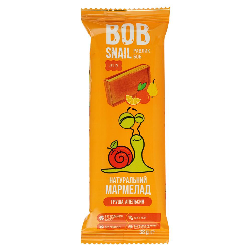 Bob Snail Мармелад  Груша Апельсин 38г (1740447) - зображення 1