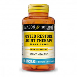 Mason Natural Відновлювальна терапія суглобів, Osteo Restore Joint Therapy Plant Based Caps, , 60 капсул