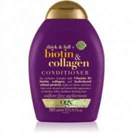   Ogx Biotin & Collagen  кондиціонер для збільшення густоти волосся для об’єму волосся 385 мл