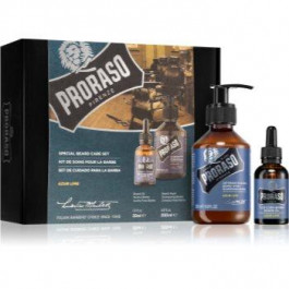 Proraso Set Beard Original подарунковий набір Azur Lime (для бороди) для чоловіків