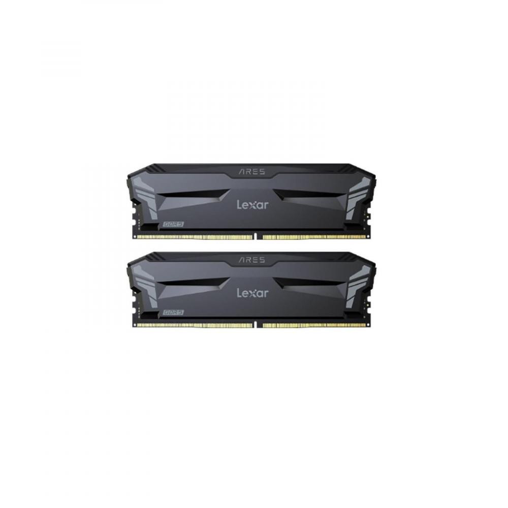 Lexar 16 GB (2x8GB) DDR4 3600 MHz Ares Matt Black (LD4BU008G-R3600GD0A) - зображення 1
