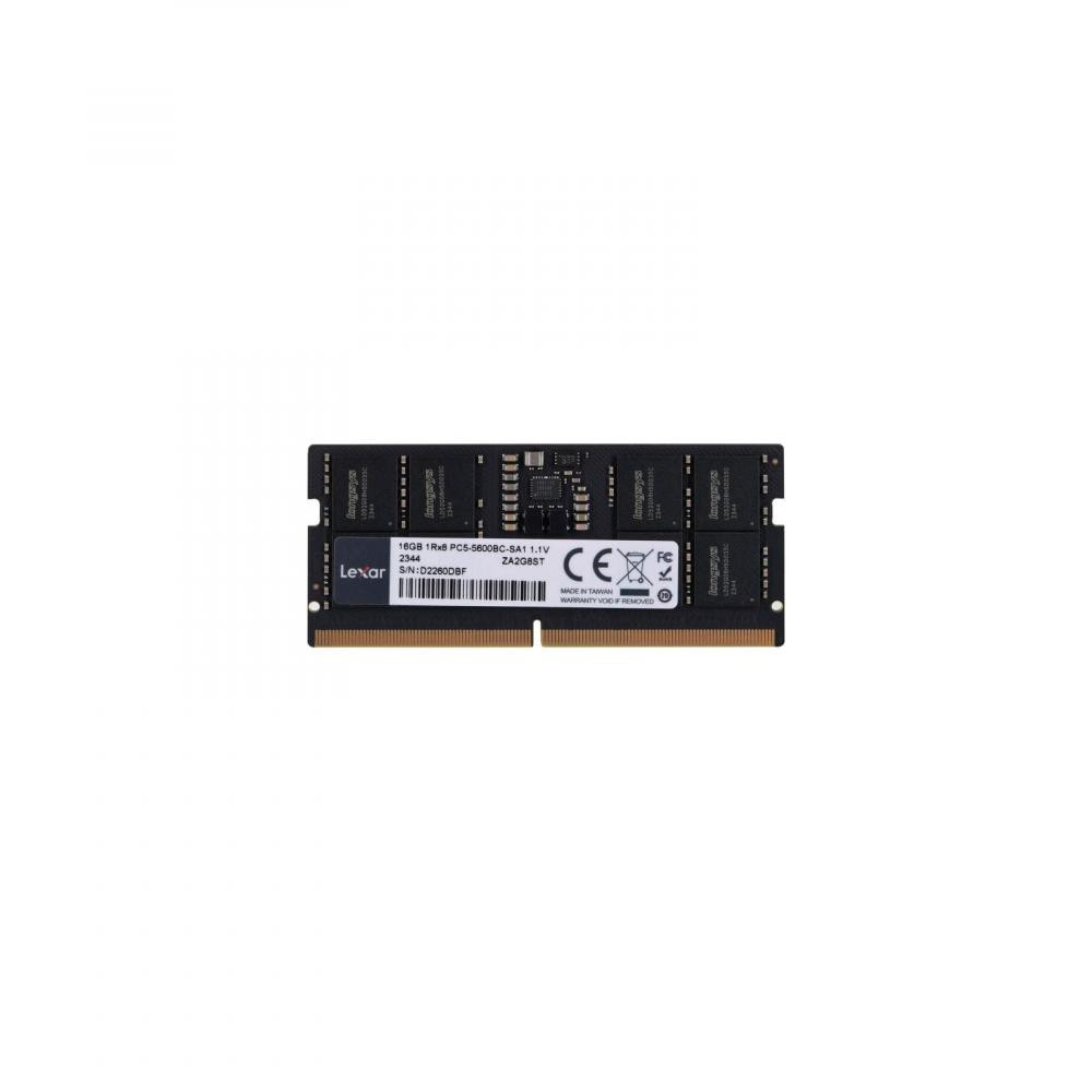 Lexar 16 GB SO-DIMM DDR5 5600 MHz (LD5S16G56C46ST-BGS) - зображення 1