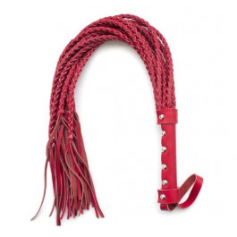 DS Fetish Leather flogger red (292001061)