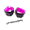 DS Fetish Handcuffs black-pink (DS36953) - зображення 1