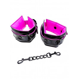   DS Fetish Handcuffs black-pink (DS36953)