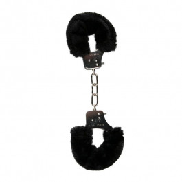   Easytoys Наручники EASYTOYS Furry Handcuffs - Black (ET28044)