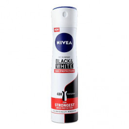 Nivea Дезодорант-спрей  Black&White Max Protection, 150 мл (4005900830913)