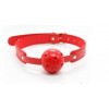 DS Fetish Кляп DS Fetish breathable ball gag red plastic (222002013) - зображення 1