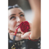 UPKO Кляп троянда із силікону та італійської шкіри Rose Ball Gag UPKO (U60479) - зображення 10