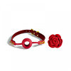 UPKO Кляп у формі Троянди червоний Rose Ball Gag UPKO (U61827) - зображення 4