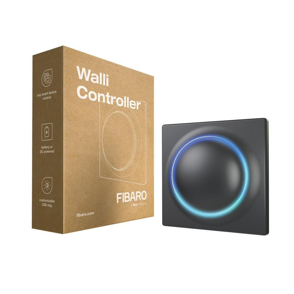 Fibaro Walli Controller Z-Wave black (FGWCEU-201B) - зображення 1