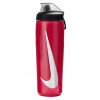 Nike Refuel Bottle Locking Lid 24 OZ 709 мл Red/Black/Silver (N.100.7668.640.24) - зображення 1