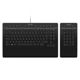 3Dconnexion Keyboard Pro with Numpad, US-International (QWERTY) (3DX-700092)